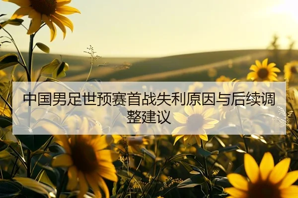 中国男足世预赛首战失利原因与后续调整建议